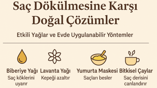 Saç Dökülmesine Karşı Doğal Çözümler, Etkili Yağlar ve Uygulamalar